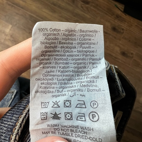 NWT Selected Femme Mom Fit Jean - Picture 10 of 11